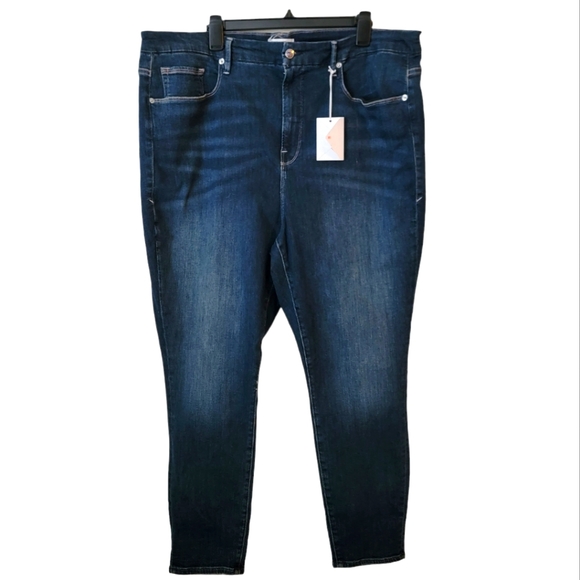 Good American Denim - Good American  plus size jeans Dark wash NWT